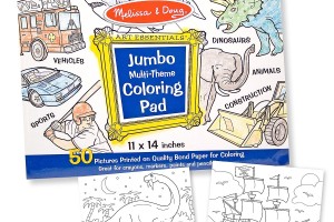 Melissa and Doug Jumbo Coloring Pad Melissa and Doug Jumbo Coloring Pad