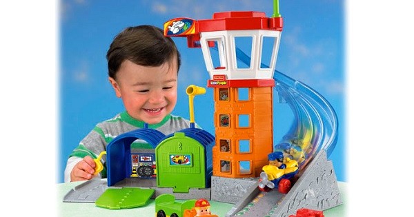 Little People Wheelies Airport Toy Set