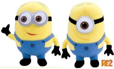 Despicable Me 2: Dave and Stuart Minion Plush Dolls