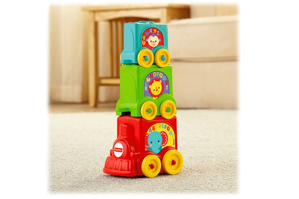 fisher price stacking train