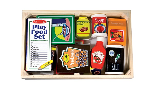 Wooden Play Food Set