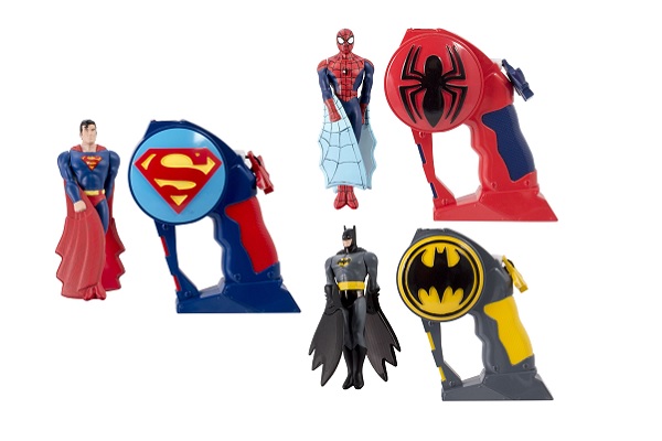 Bridge Direct Flying Heroes Action Figures