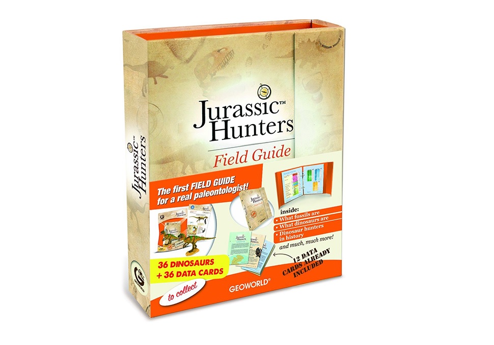Jurassic Hunters Field Guide and Cards