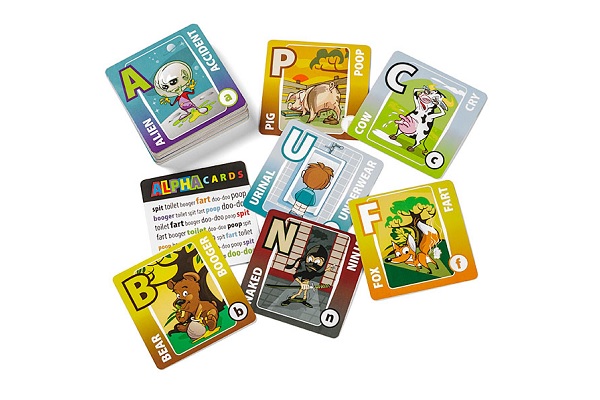 Kids’ Humor Alphabet Matching Card Game