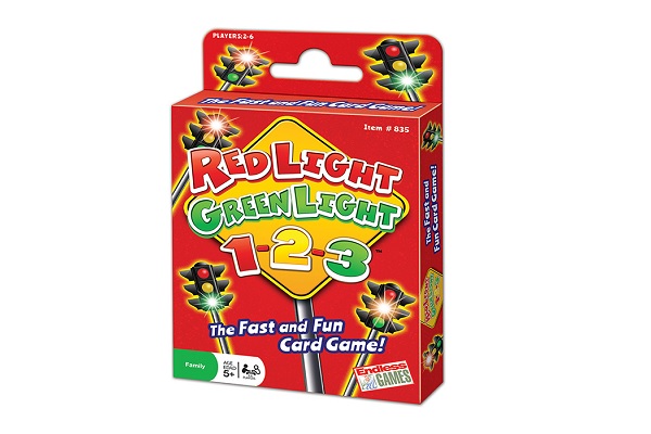 Red Light, Green Light, 1-2-3 Card Game