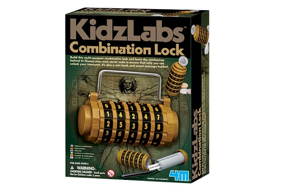 4M KidzLabs Combination Lock