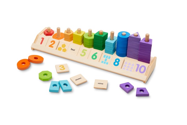 Counting Shape Stacker