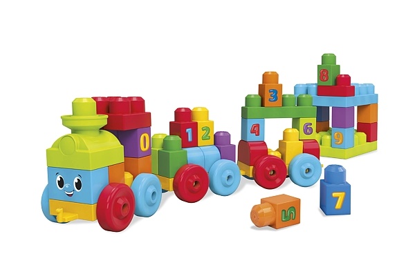 Mega Bloks First Builders 123 Learning Train
