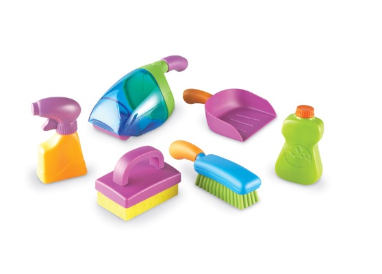 cleaning toy set