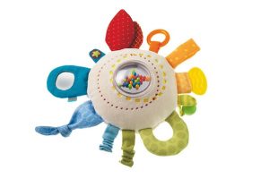 Teether Cuddly Rainbow Round Teether Cuddly Rainbow Round