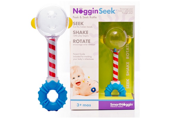 NogginSeek Peek and Seek Rattle
