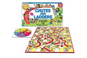 Classic Chutes and Ladders Board Game Classic Chutes and Ladders Board Game
