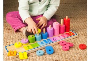 Count and Sort Stacking Tower Count and Sort Stacking Tower